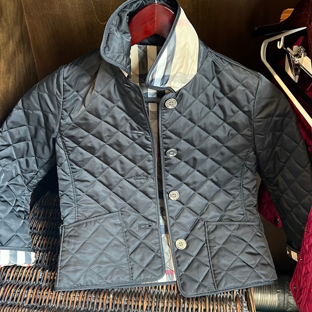 Burberry jacket size 6Y
